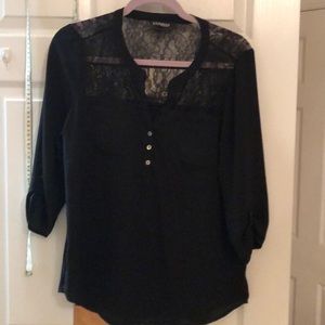 Black blouse!